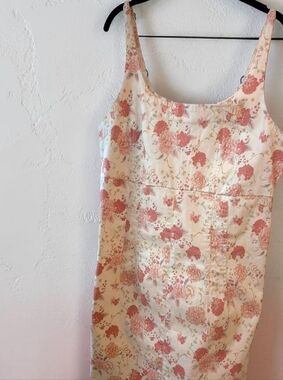 Cottagecore Floral Denim Dress XXL | Boho Prairie Milkmaid Sundress | Coquette